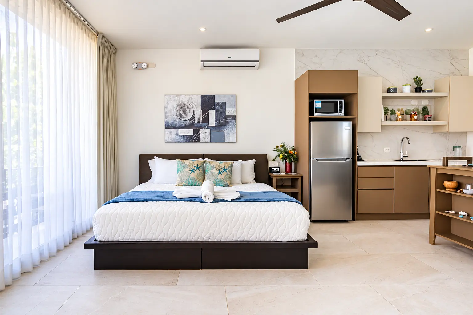 Suite 2 bedroom and kitchenette at Hotel VOS Manuel Antonio