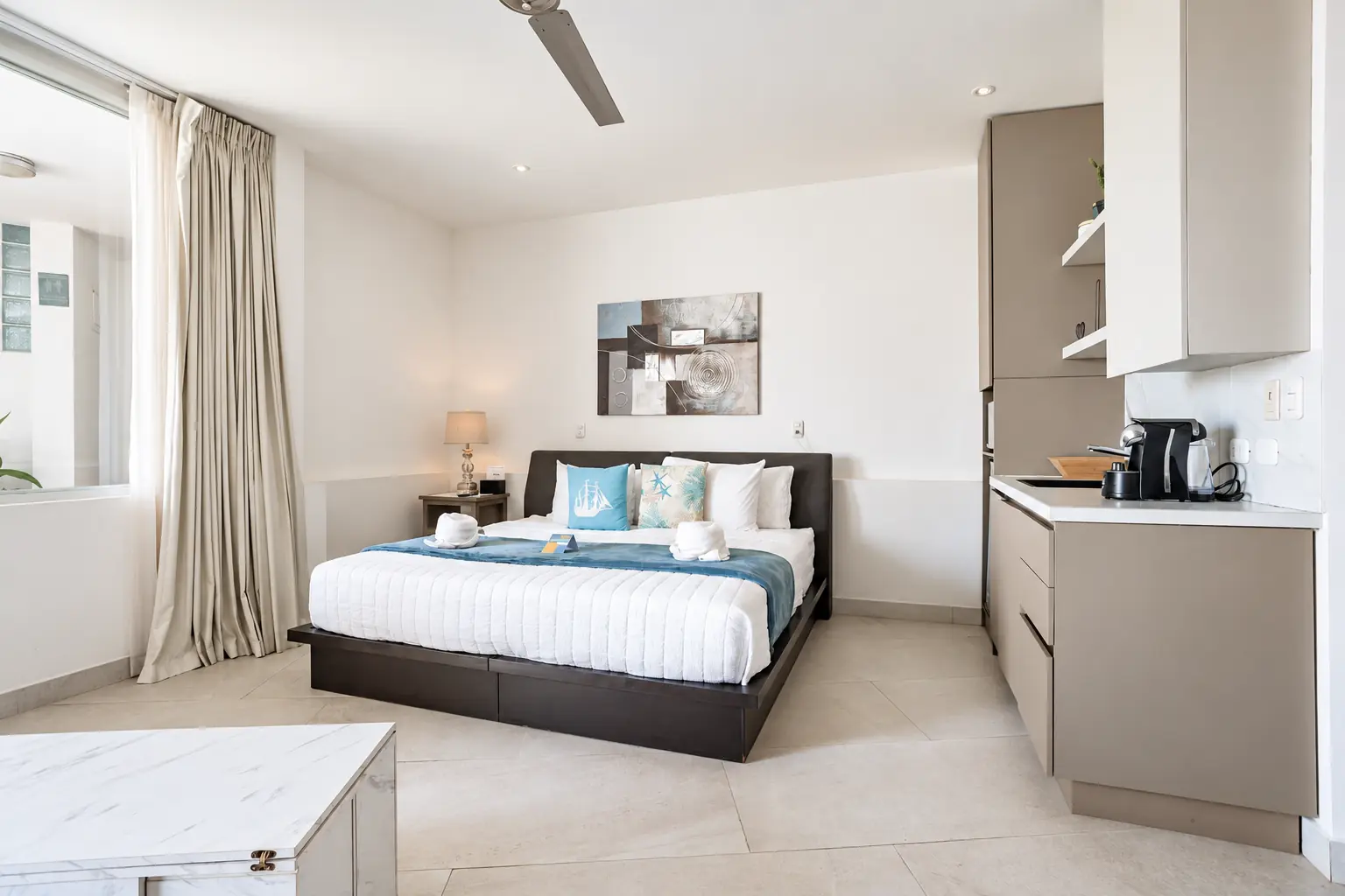 Suite 3 bedroom and kitchenette